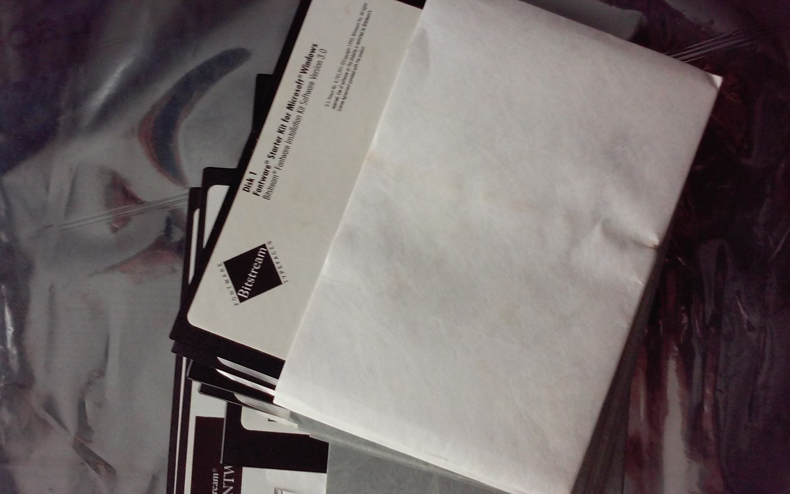 • Bitstream fontware starter kit for ms windows 1988 Vintage