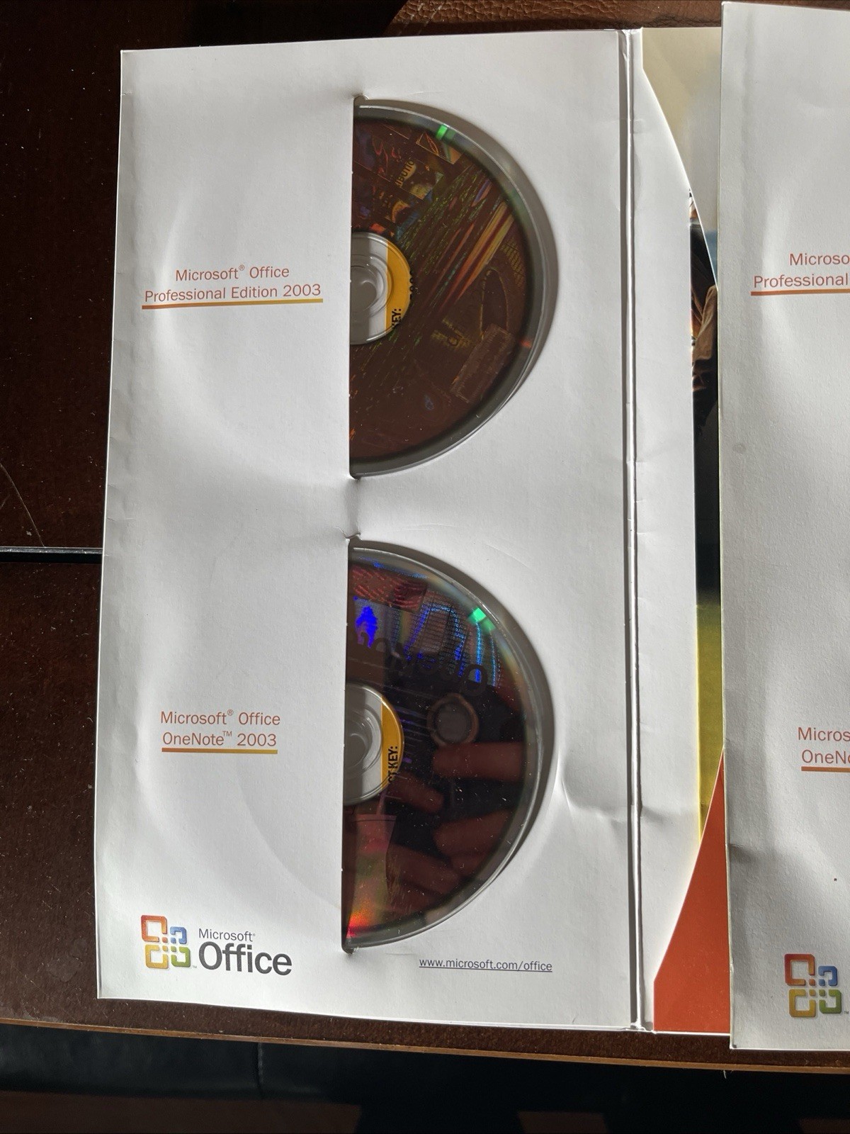 BRAND NEW AUTHENTIC Microsoft Office Professional Edition 2003, w/One Note+Keys.