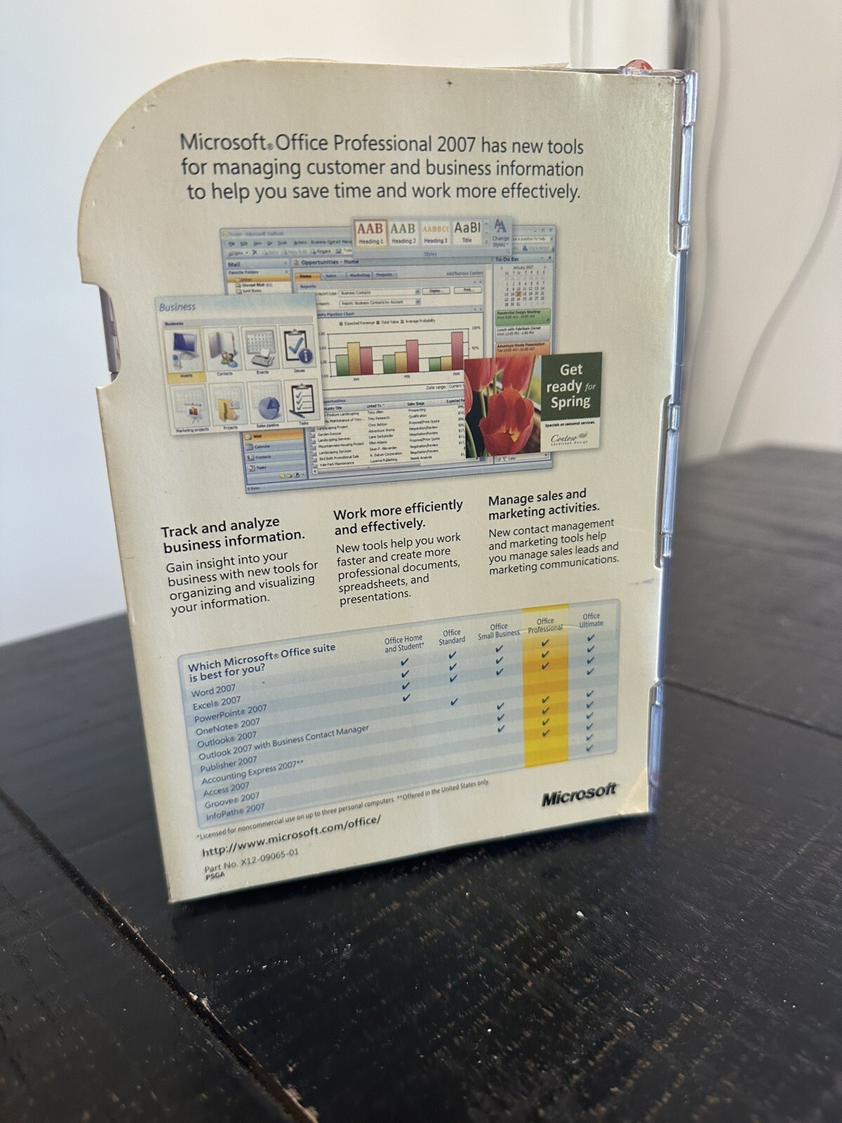 Microsoft Office Professional 2007_For Academic Use Only Both Discs Incl