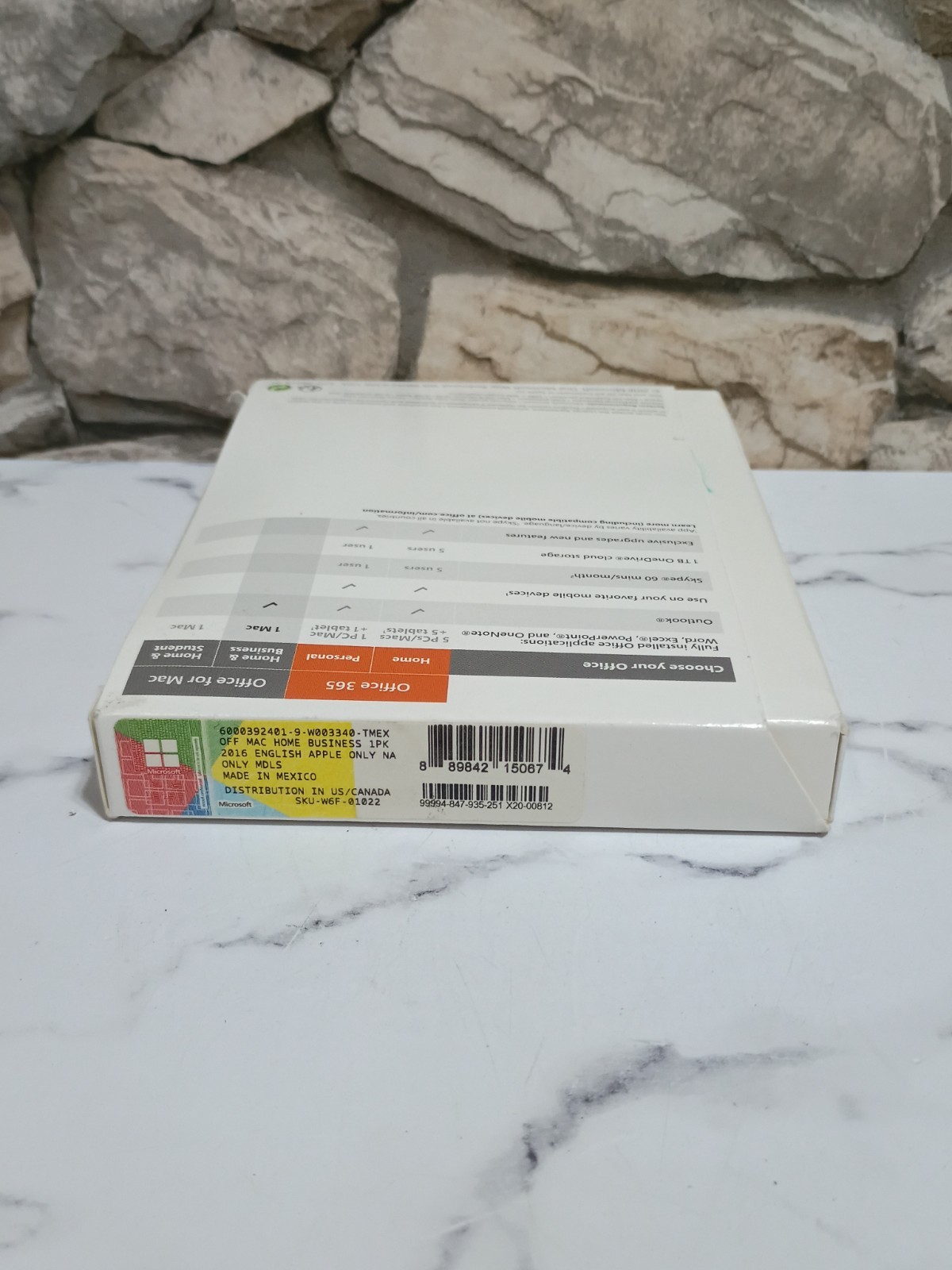 Microsoft Office Home and Business 2016 for Mac – Key Only