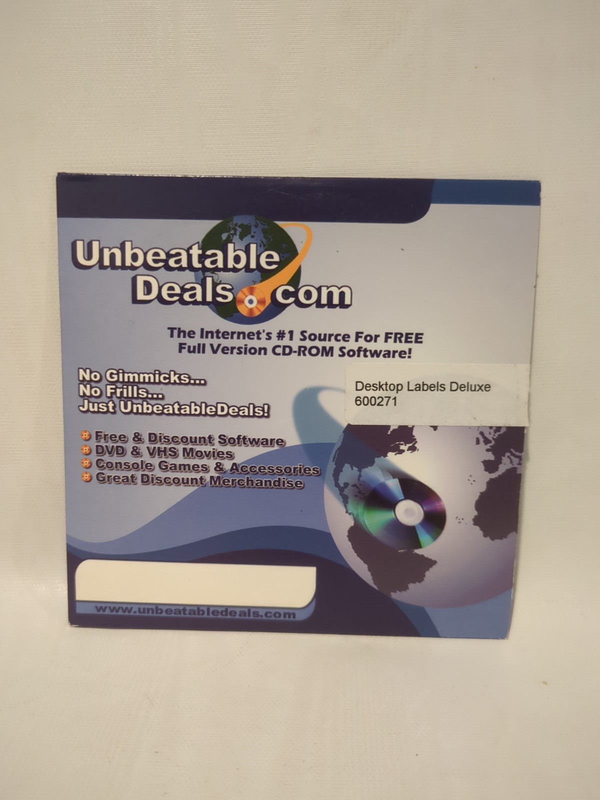 Desktop Labels Deluxe Compu Works Unbelievable Deals Cd