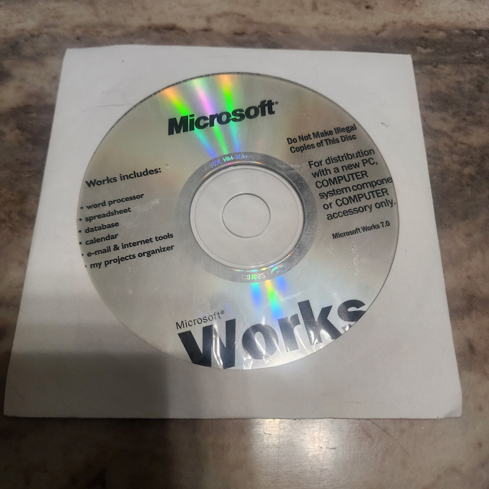 Microsoft Works & Microsoft Money 2000 Standard PC Software Windows 98 TESTED