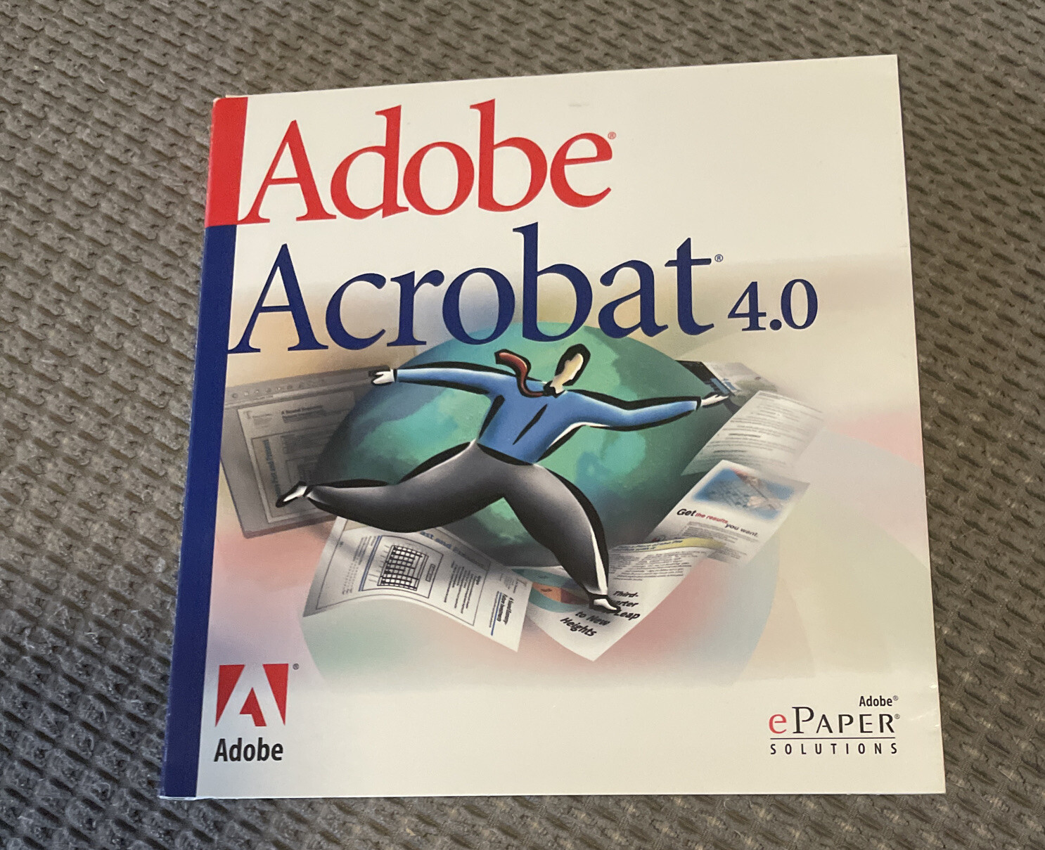 Adobe Acrobat Reader 4.0 CD W/ Serial Number For Mac