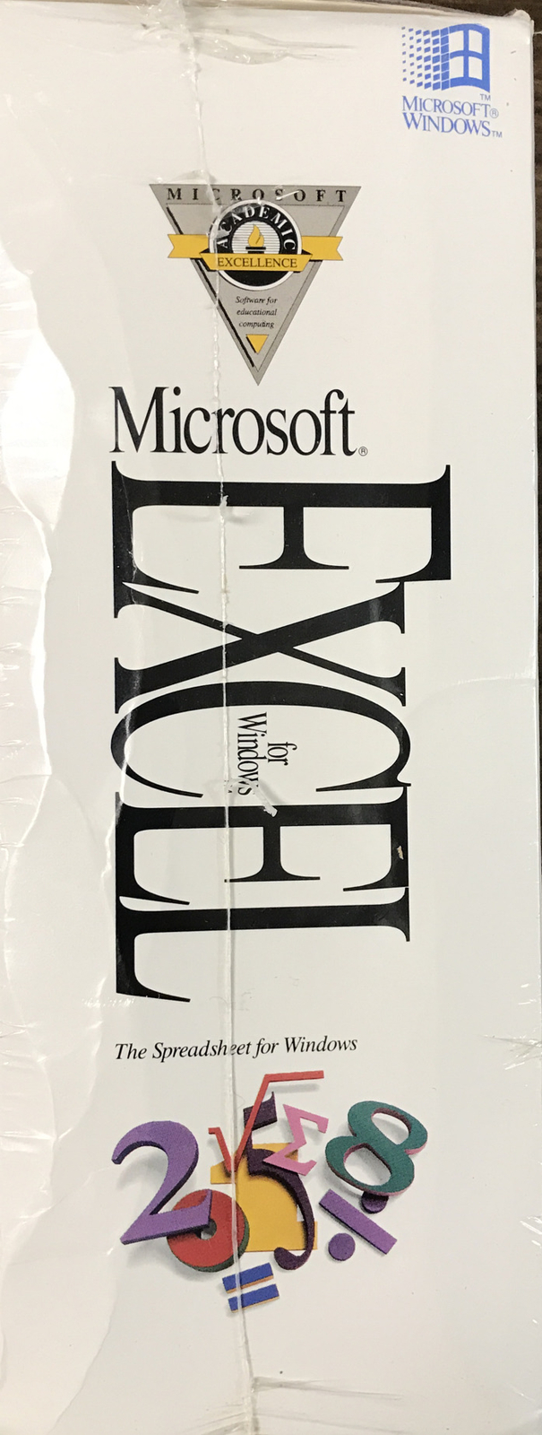 FACTORY SEALED! Microsoft Excel 4.0 for Windows Box Set! PROMO SAMPLE 1992! NEW!