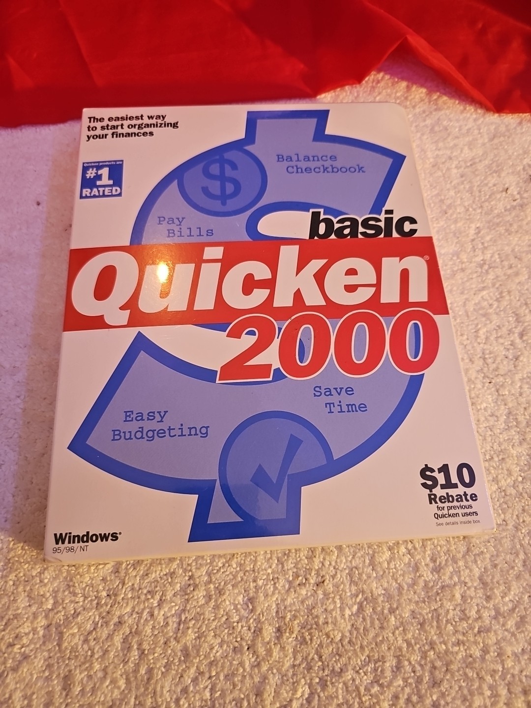 Intuit Quicken 2000 for Windows – Complete Boxed Financial Software NEW Sealed”