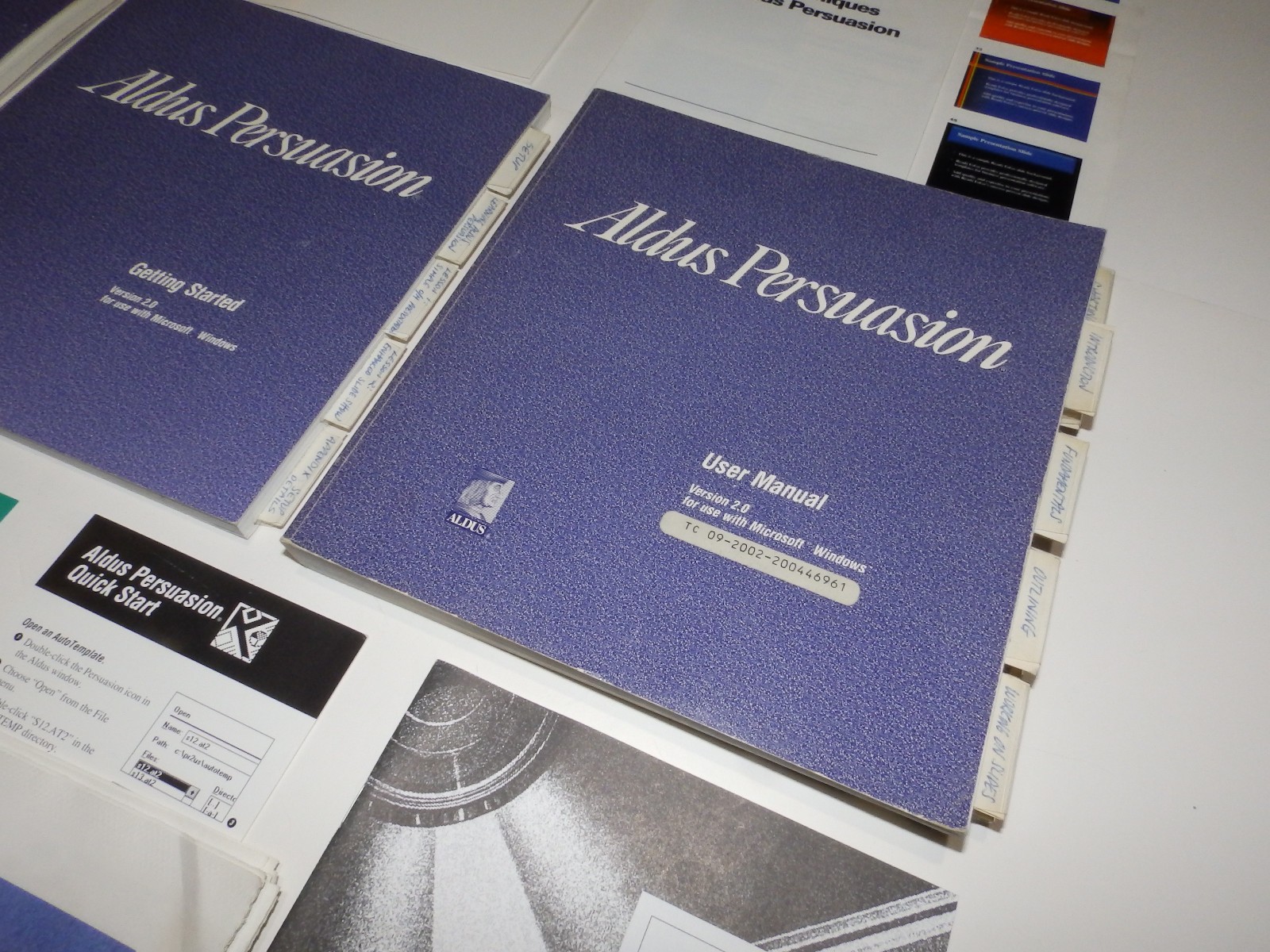 Vintage Software – Aldus Persuasion for Windows, versions 2.0, 2.1, and 3.0