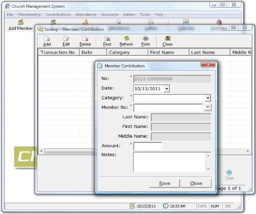 Church Management Software Professional Membership System; Church…