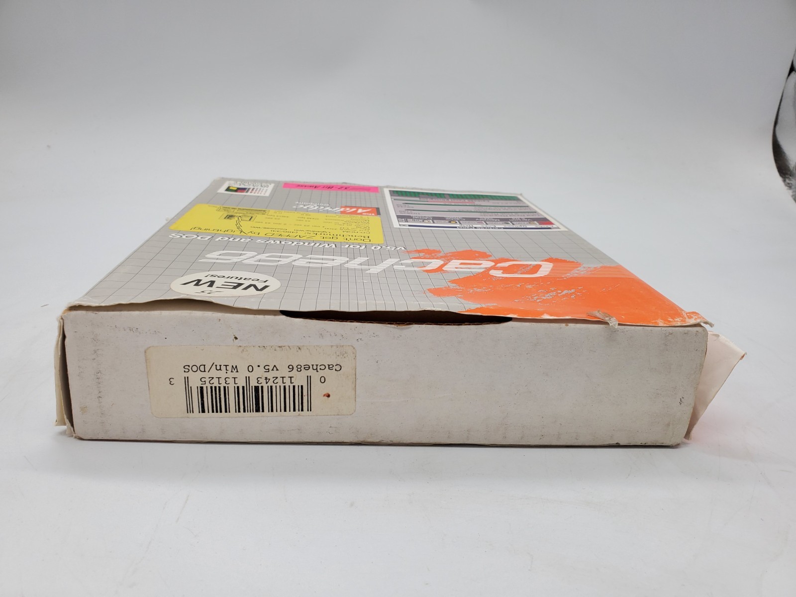 Cache86 v5.0 (Aldridge Software, 3.5″ Floppy, Windows & Dos) 286 and above – VTG