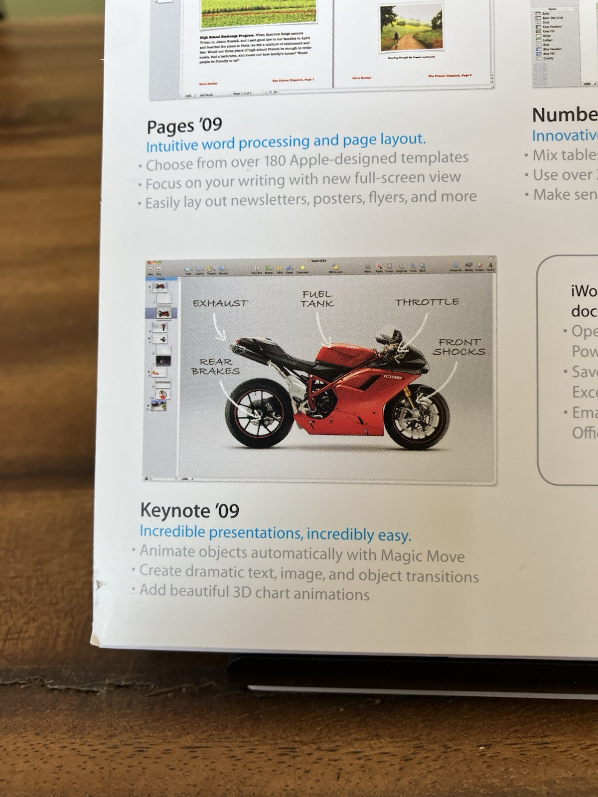 Apple iWork ’09 Retail V9 Full Version MB942Z/A Pages Numbers – Canadian Seller