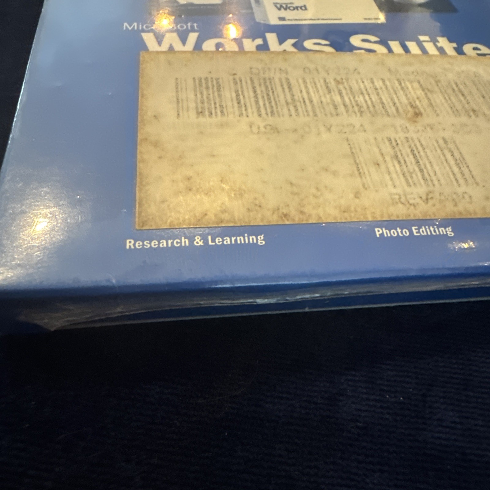 Microsoft Works Suite 2003 (Dell OEM) – CD Set with COA – New Sealed Case