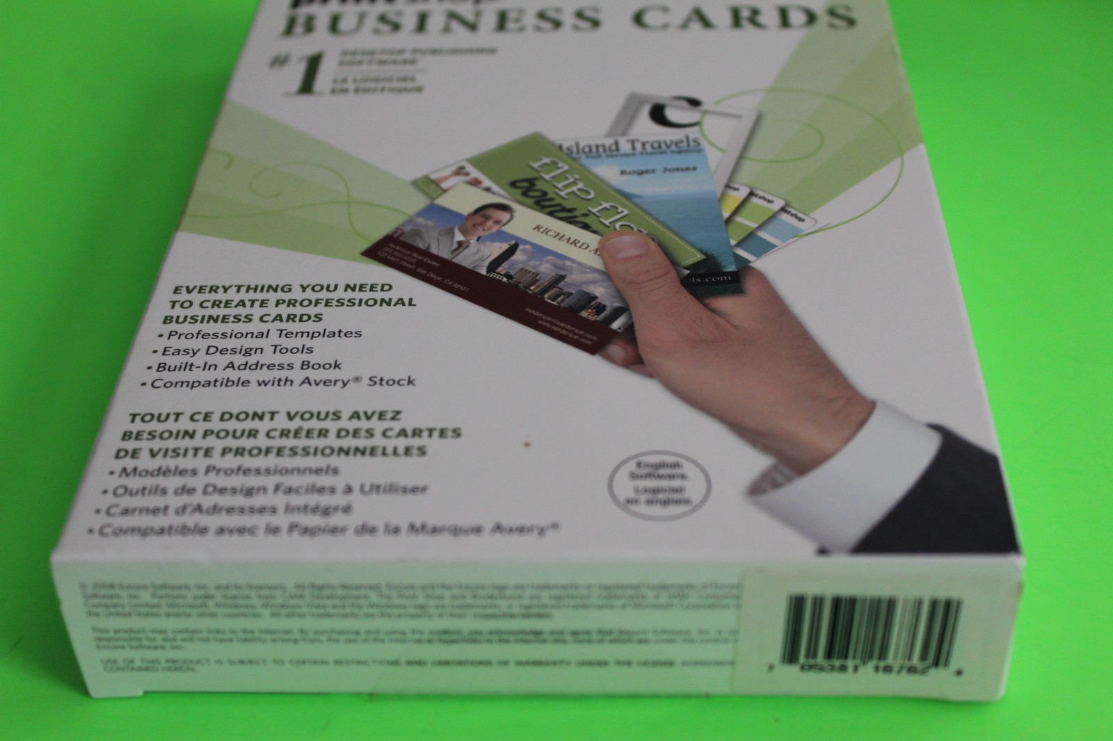Broderbund The Printshop Business Cards – Encore Print Shop Design Software NEW