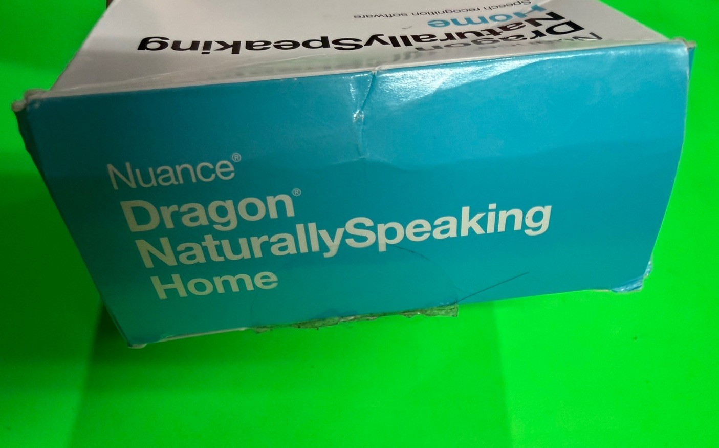 NUANCE dragon NATURALLY SPEAKING home 13 SPEECH RECOGNITION SOFTWARE, Headset/CD