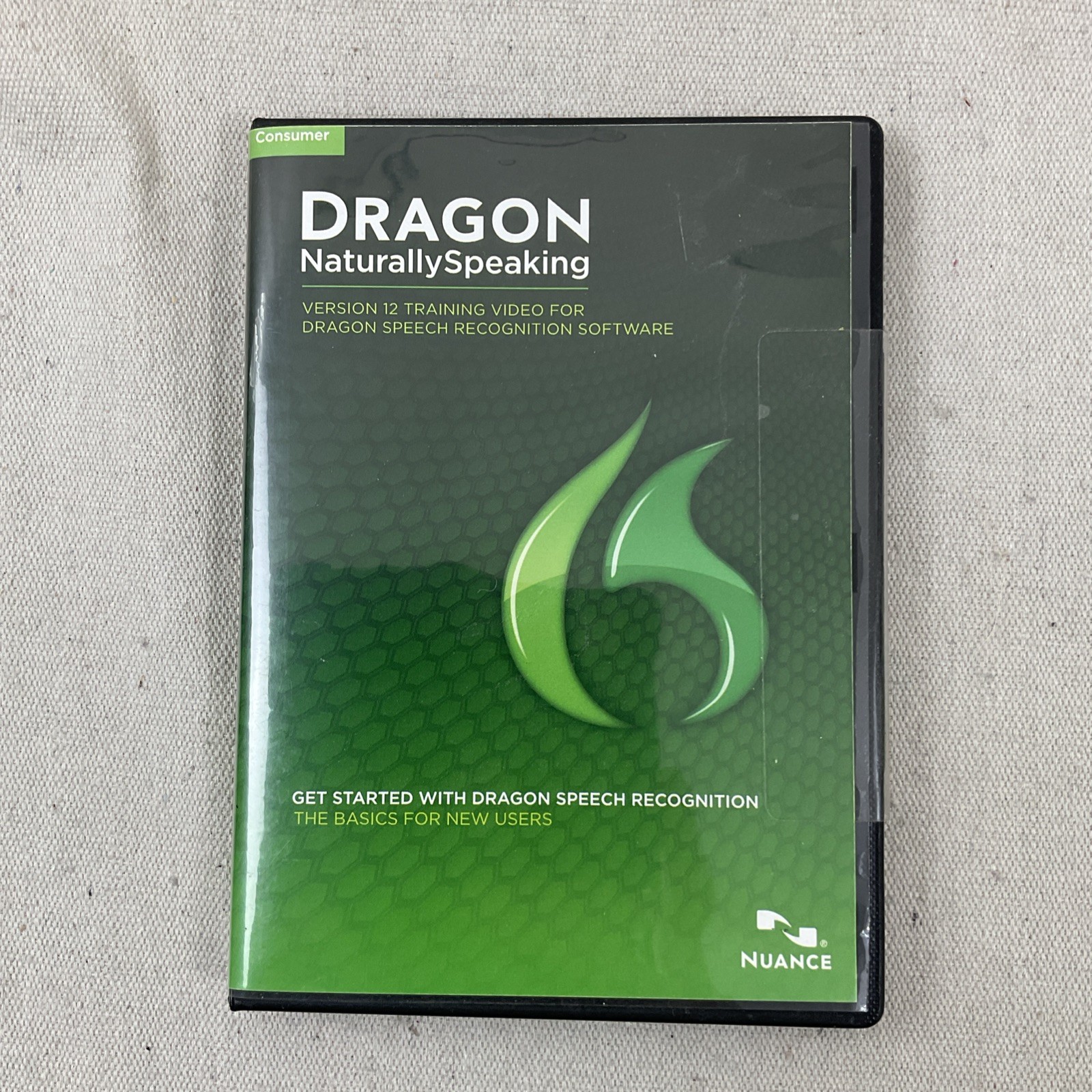 Nuance Dragon NaturallySpeaking 12 Premium Speech Recognition Software DVD