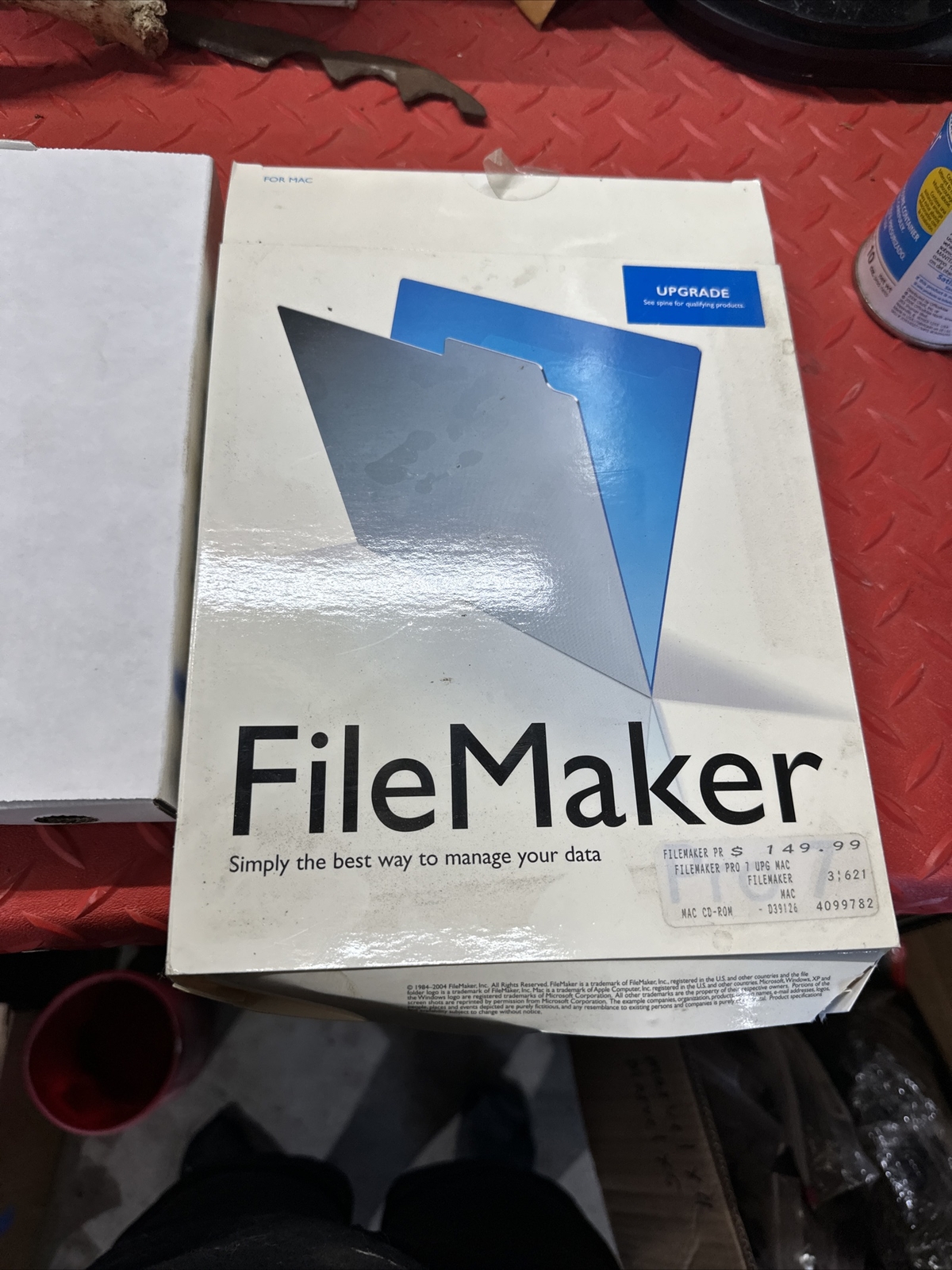 FileMaker Pro 7 Upgrade For Macintosh Mac Data Management Software used