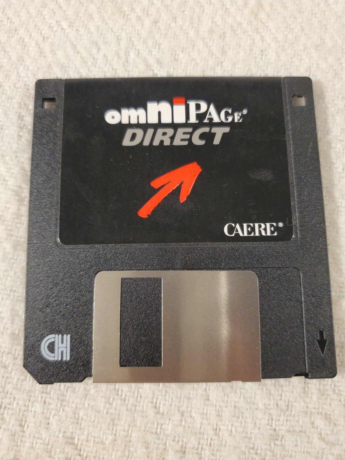 Omni Page Direct Caere Apple Macintosh 3.5″ Floppy Disk Vintage 1992 v1.01