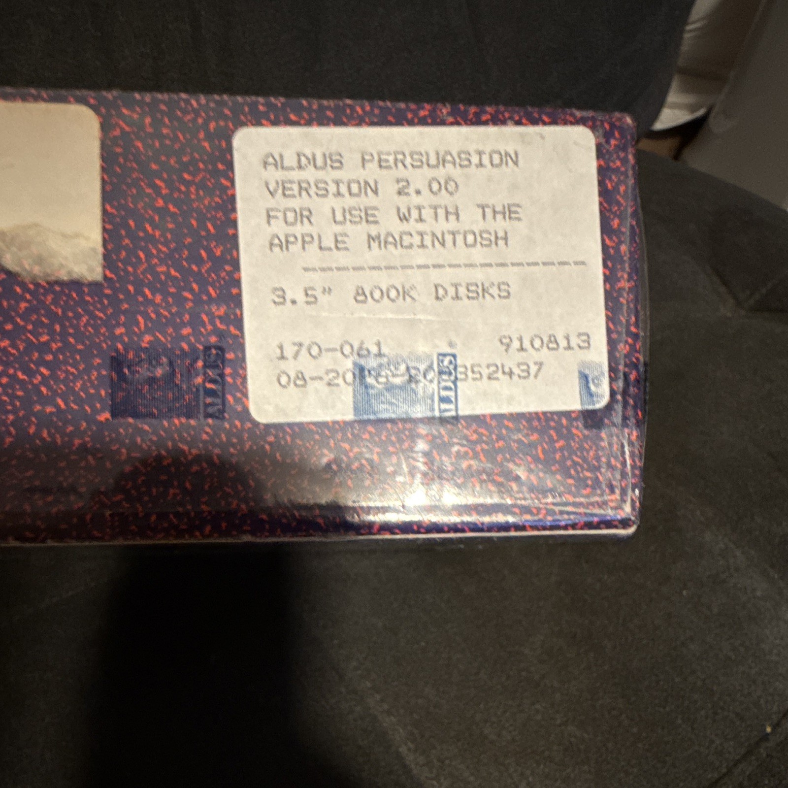 Aldus Persuasion 2.0 DTP Software for Macintosh 3.5″ Floppy, English MPN 170-061