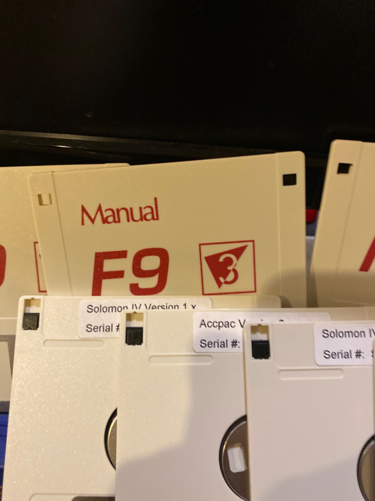 NEW Synex F9 V3Financial Reporting Server & DLL disks for many ERPs + Serial Nos