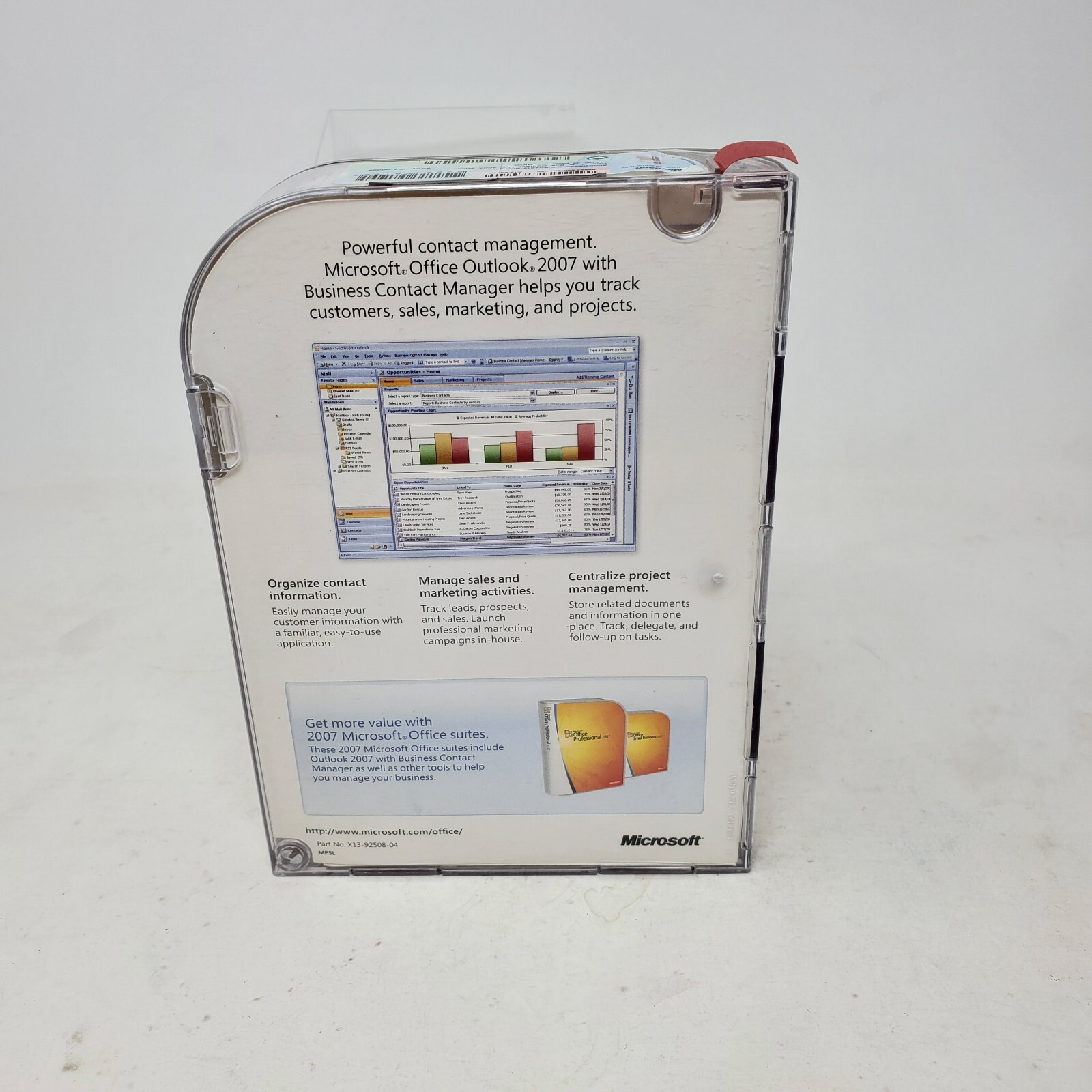 Office Outlook 2007 with Business Contact Manager with Key