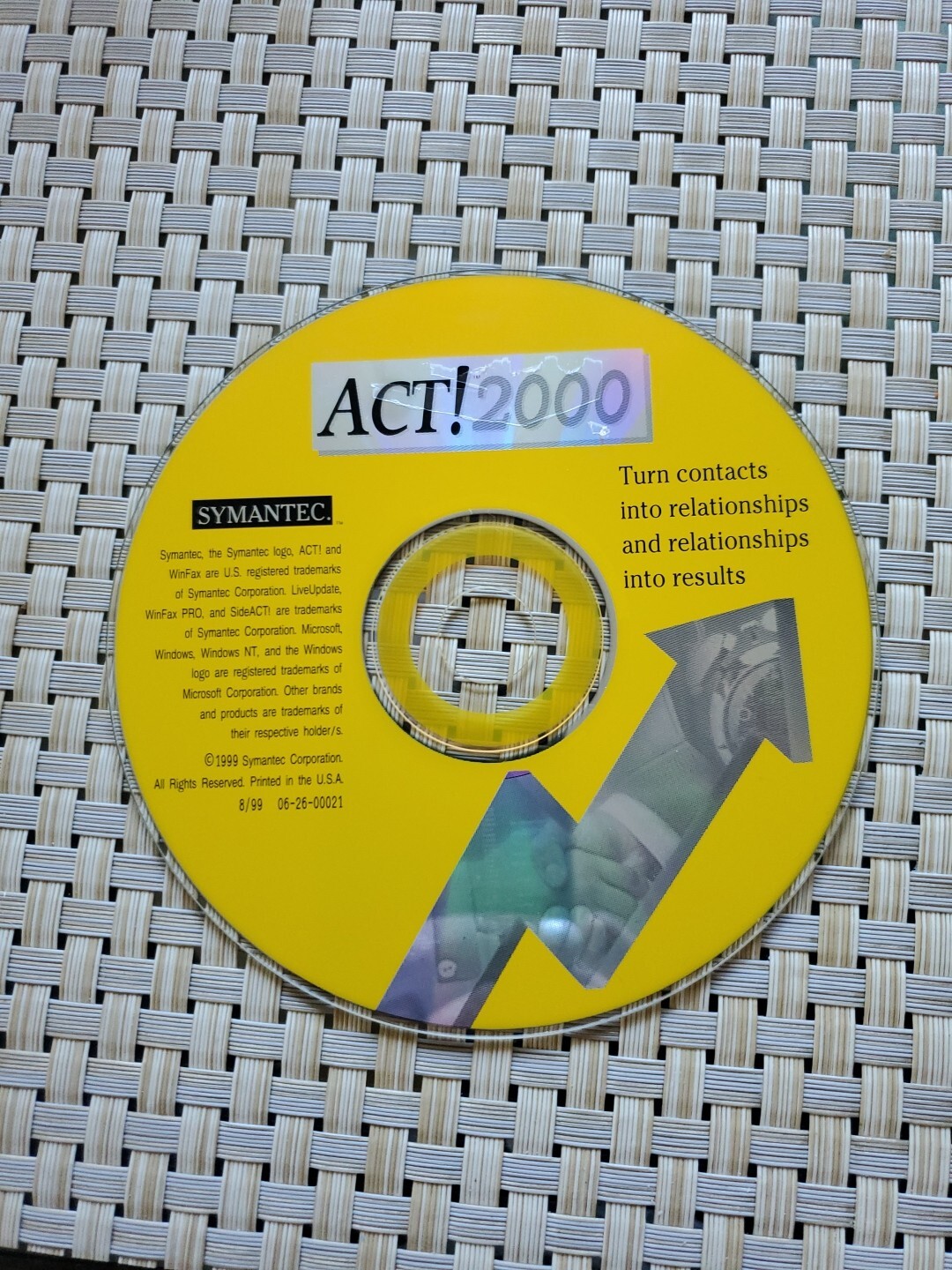 Symantec ACT! 2000 Complete Customer Calendar Management CD-ROM Software Windows