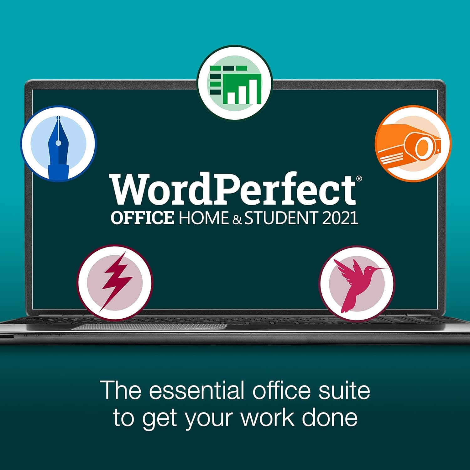 Wordperfect Office Home & Student 2021 | Office Suite of Word Processor, Spreads