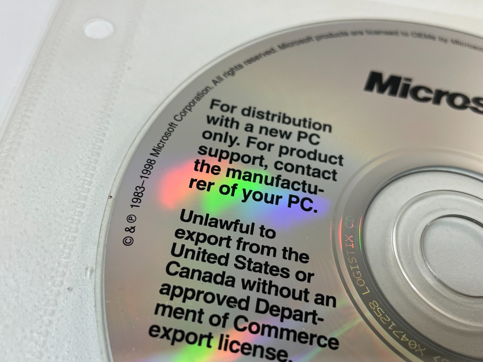 Vintage Microsoft Works Suite 99 3-Disc Set DISCS ONLY, NO PRODUCT KEY Software