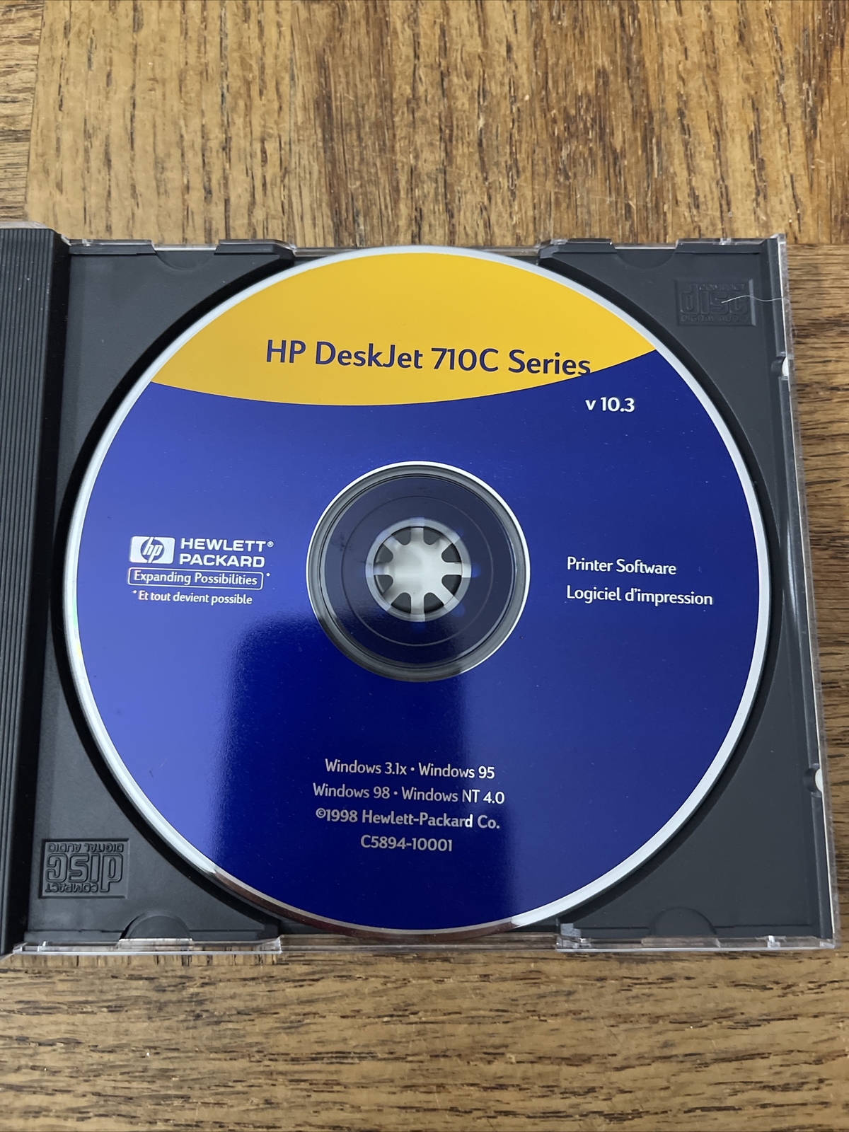 Hp Deskjet 710C PC Software