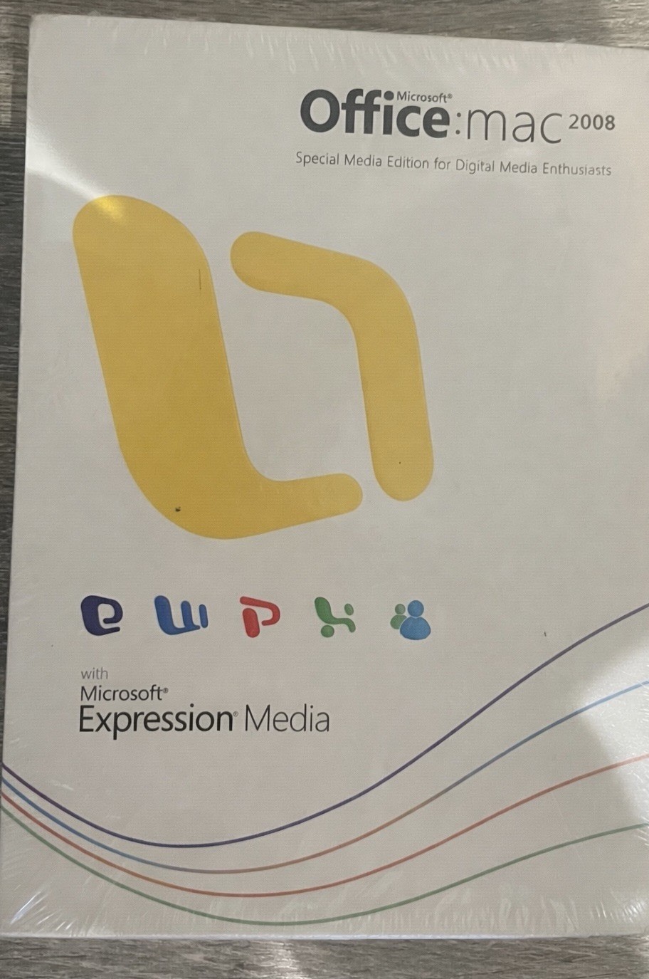 NEW SEALED Microsoft Office Mac 2008 Special Media Edition + Expression Media