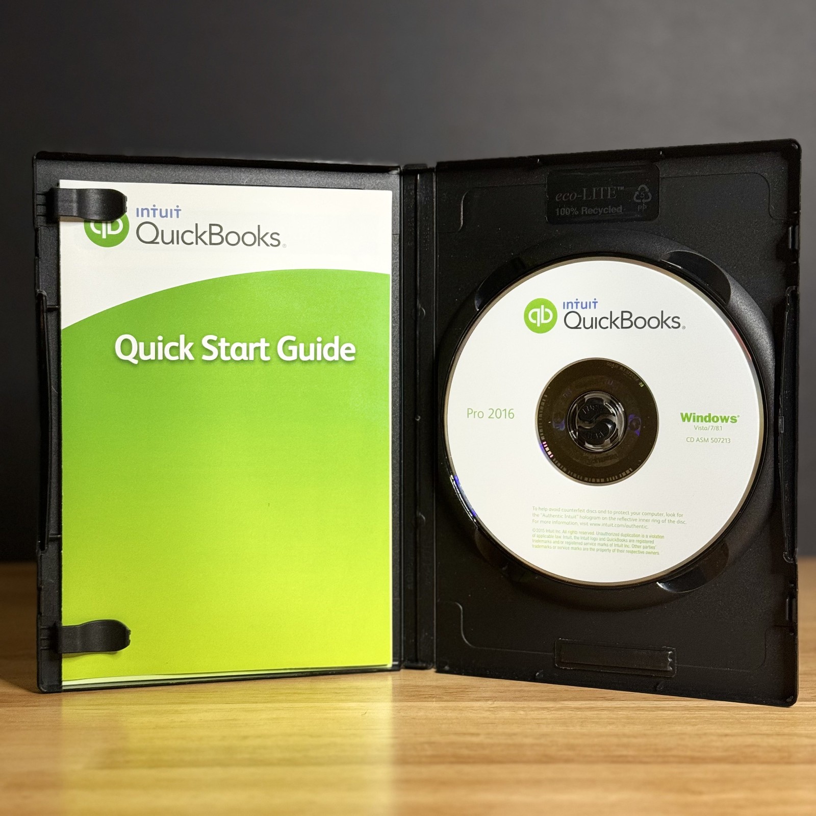 QUICKBOOKS Desktop Pro 2016 Windows Accounting Retail NO SUBSCRIPT10N TE G2U