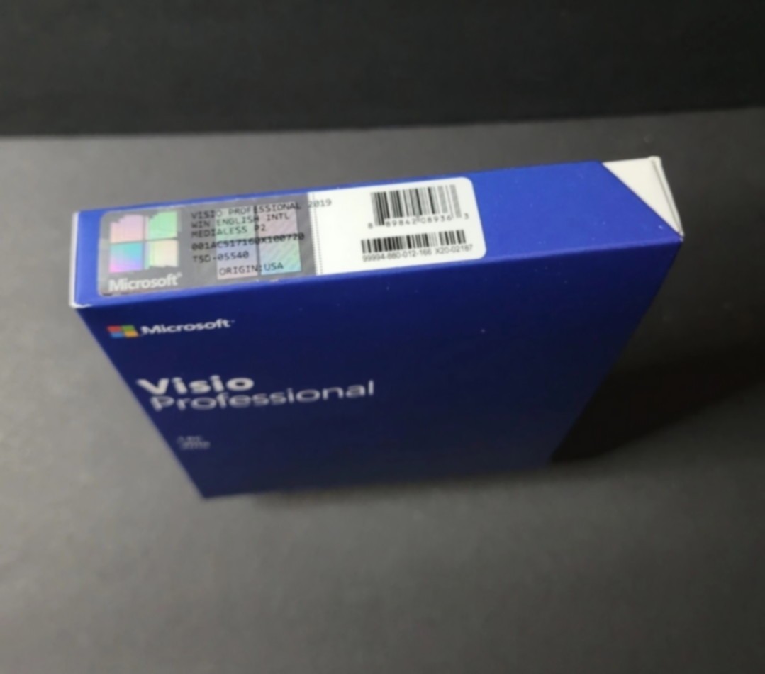 Visio Pro activation card 2019 Retail box. Please Read Description.