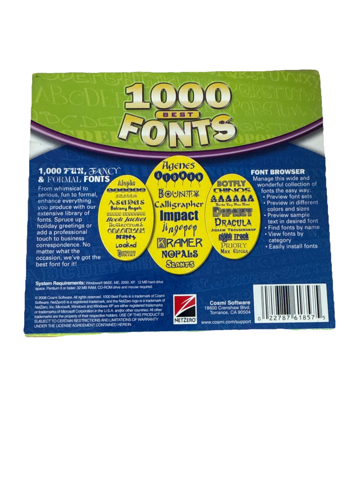 1,000 Fonts