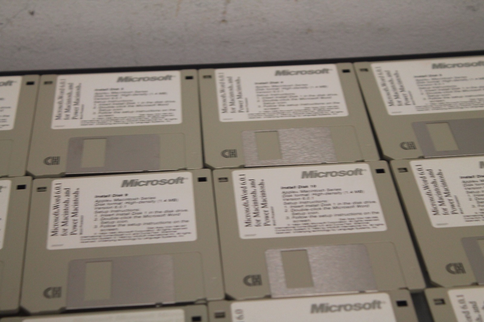 Microsoft Word 6.0.1 For The Mac Macintosh 3.5″ Disks 15 Discs