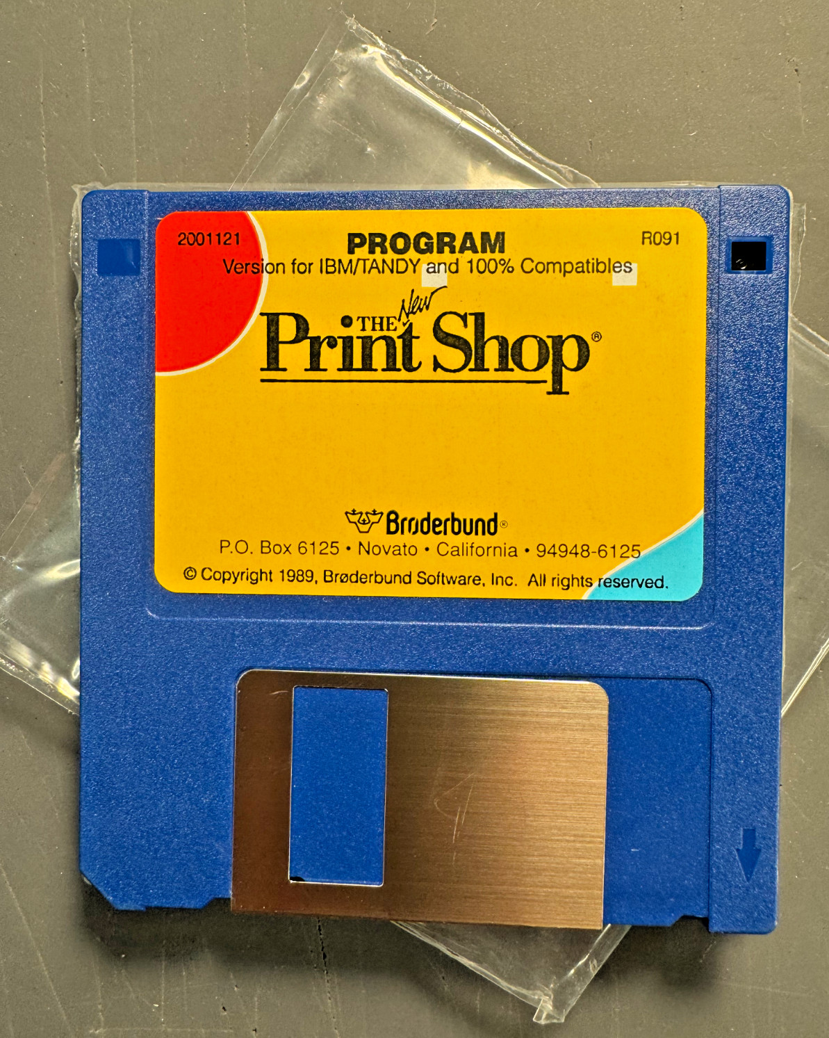Broderbund The New Print Shop 3-disk lot