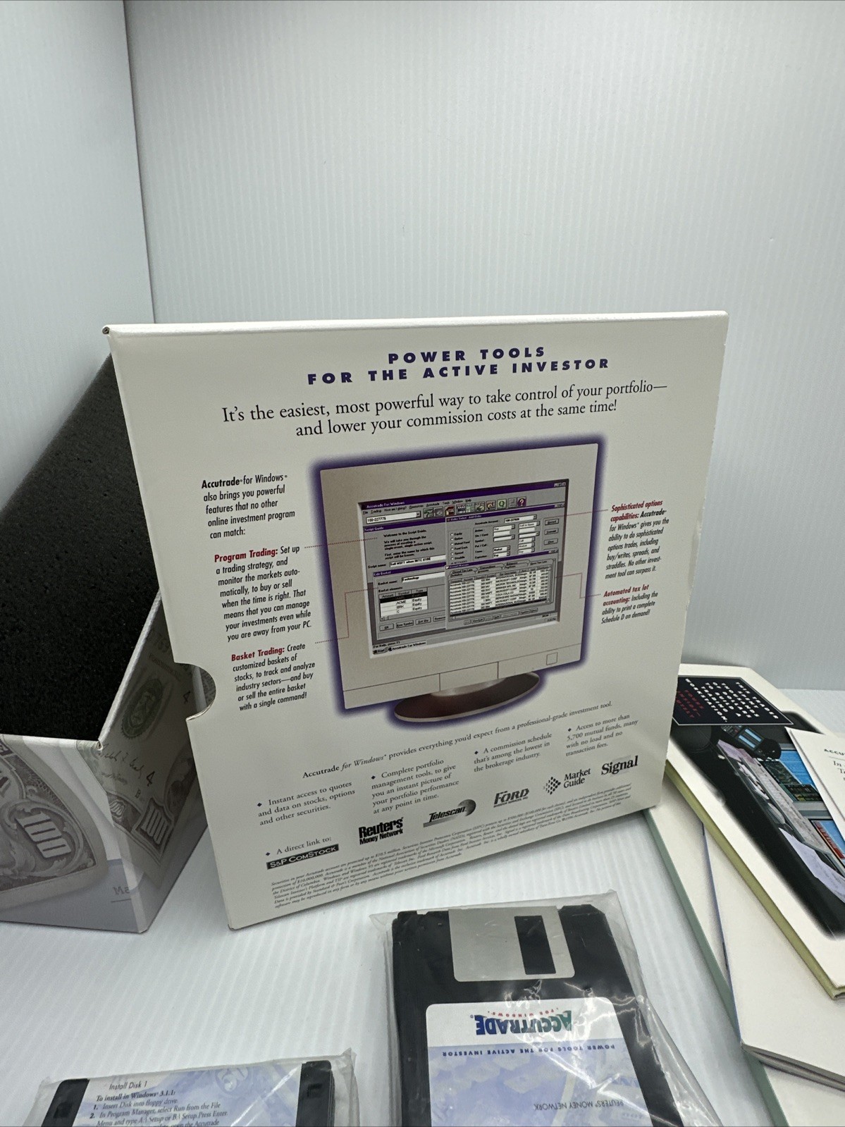 Accutrade for Windows Floppy 1.0 “Power Tools for the Active Investor”