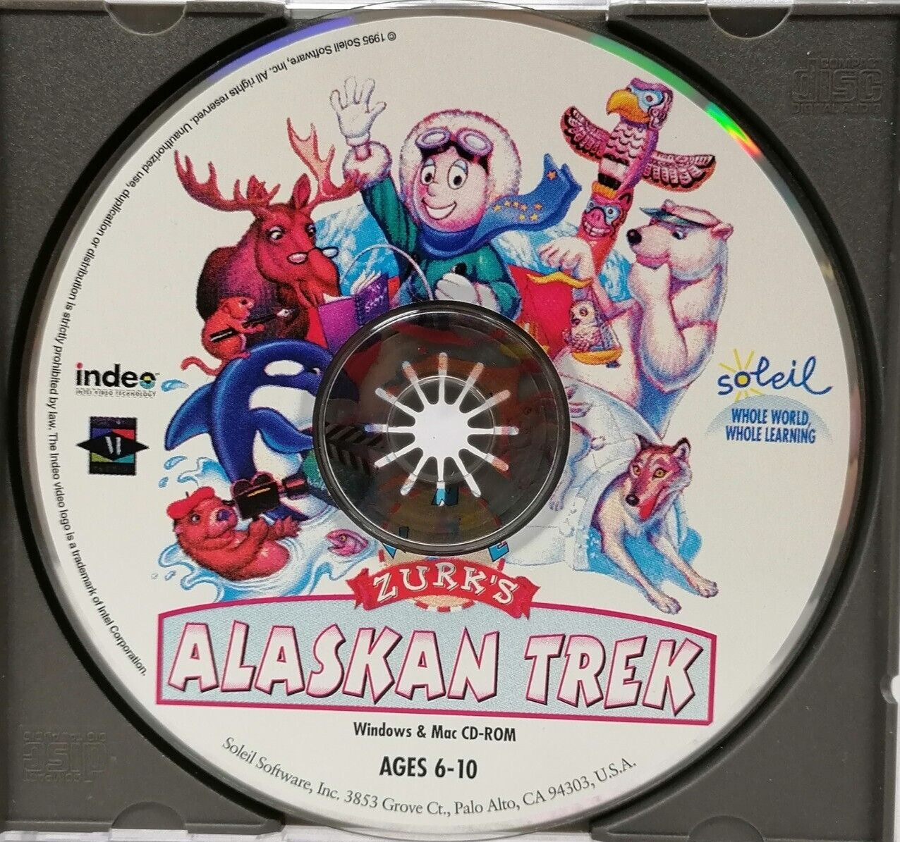 Vintage 1995 Soleil Zurk’s Alaskan Trek