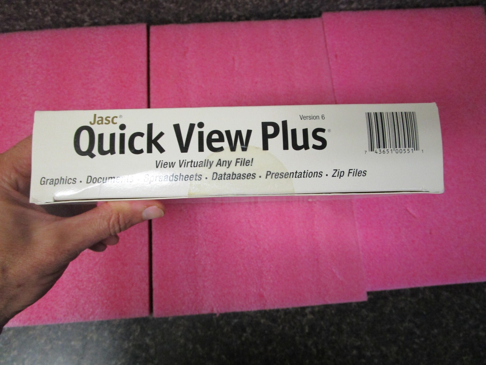 Jasc Quick View Plus Version 6 in Retail Box, CD is Factory Sealed in Case