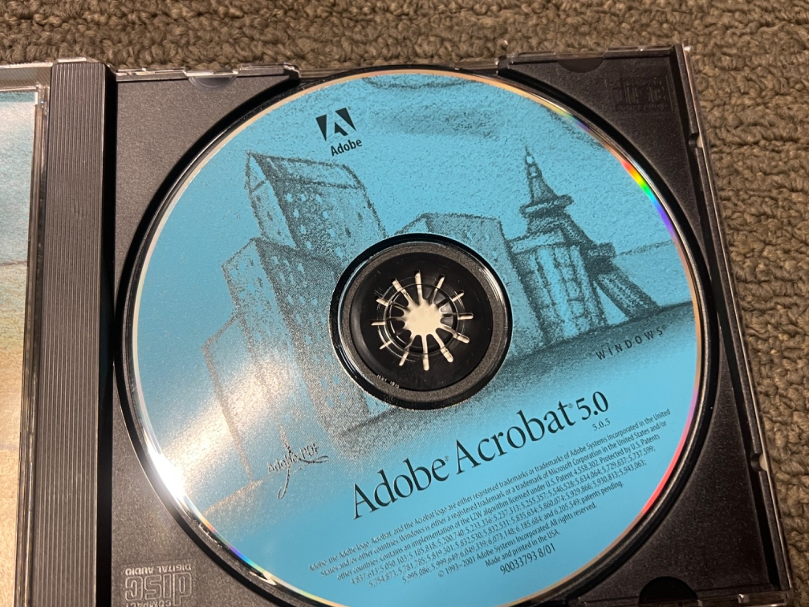 Adobe Acrobat 5.0 CD-ROM Software for Windows + Key
