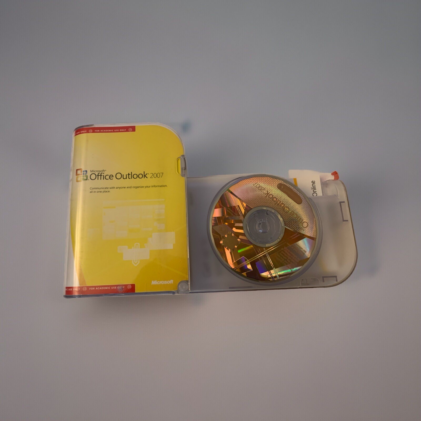 Microsoft Office Professional 2007 For Academic Use Only w/ Key GENUINE
