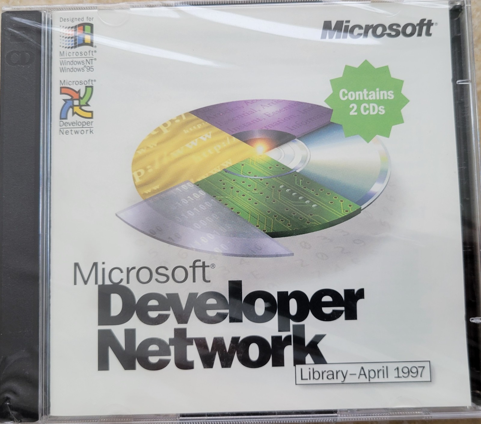 Vintage – Microsoft Developer Network Library 2 CDs, April 1997