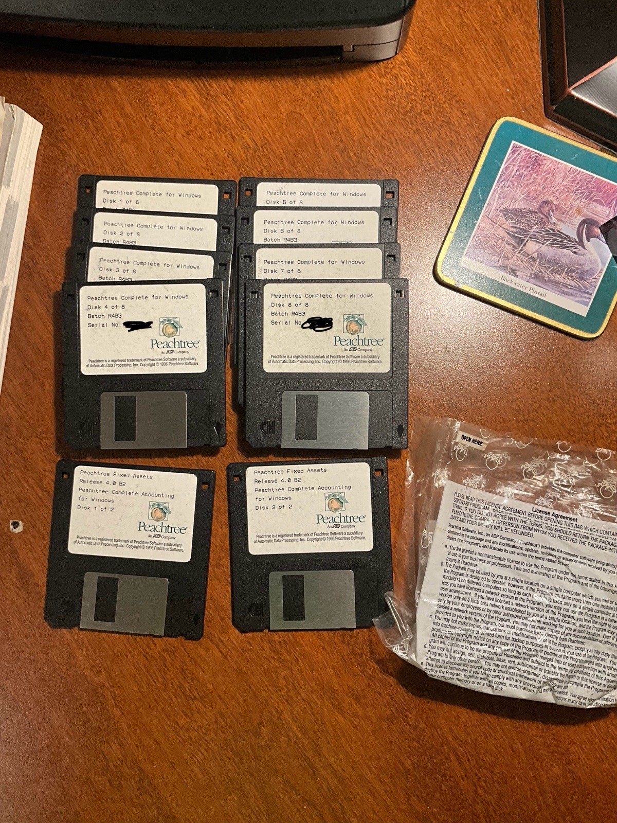 Adp Peachtree Complete Accounting For Windows 3.1 and Windows 95 Fixed Asset Cd