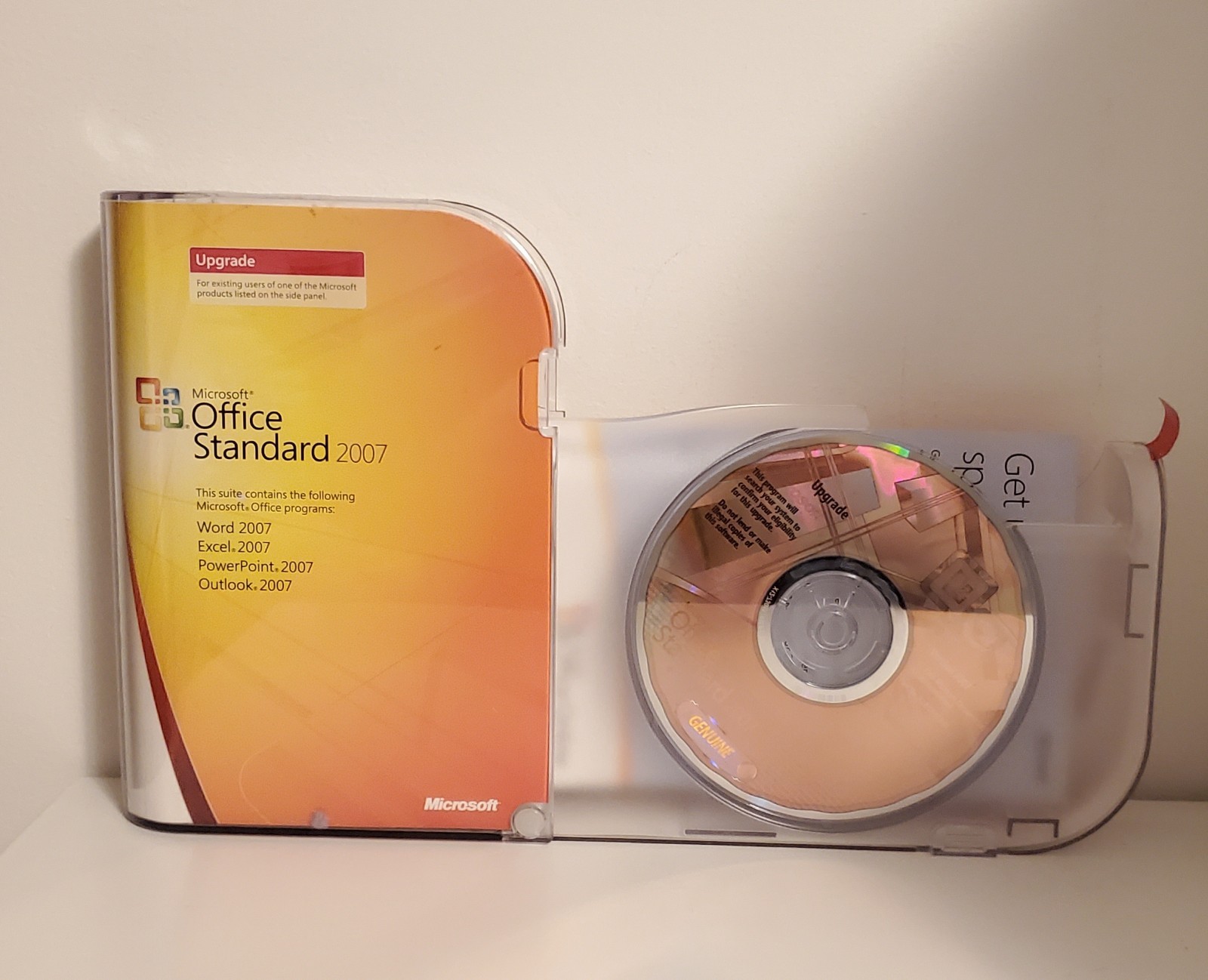 Microsoft Office Standard 2007 Upgrade CD W/ Product Key