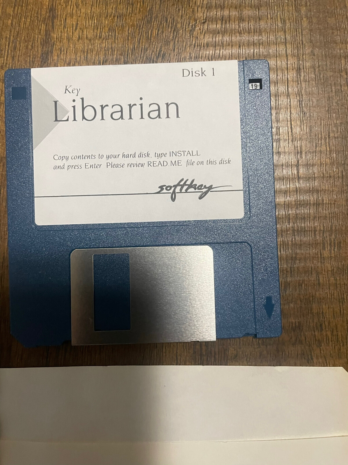 Vintage 1992 Rare Kevin O’Leary Softkey Software KeyLibrarian Shark Tank