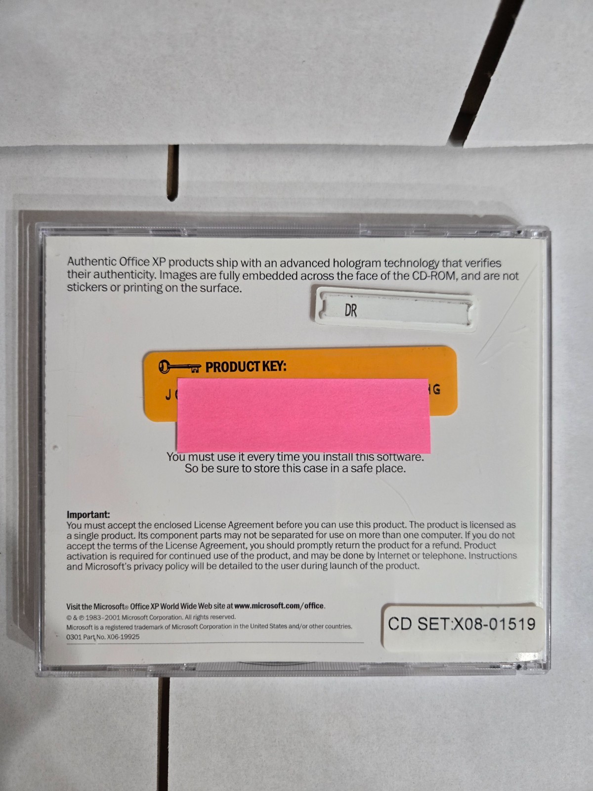 Microsoft Office XP Professional Version 2002 _ Full Version