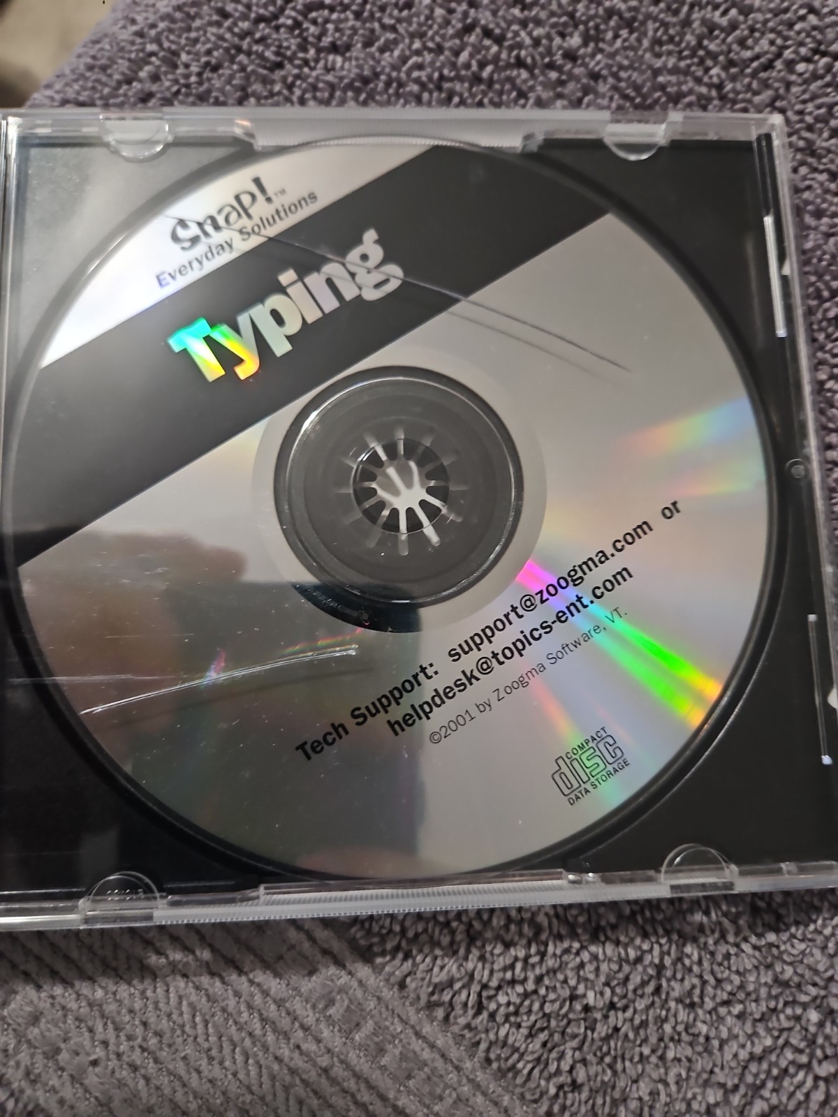 Snap! Typing Software for Windows PC 95/98/ME/NT/2000/XP, New See Description