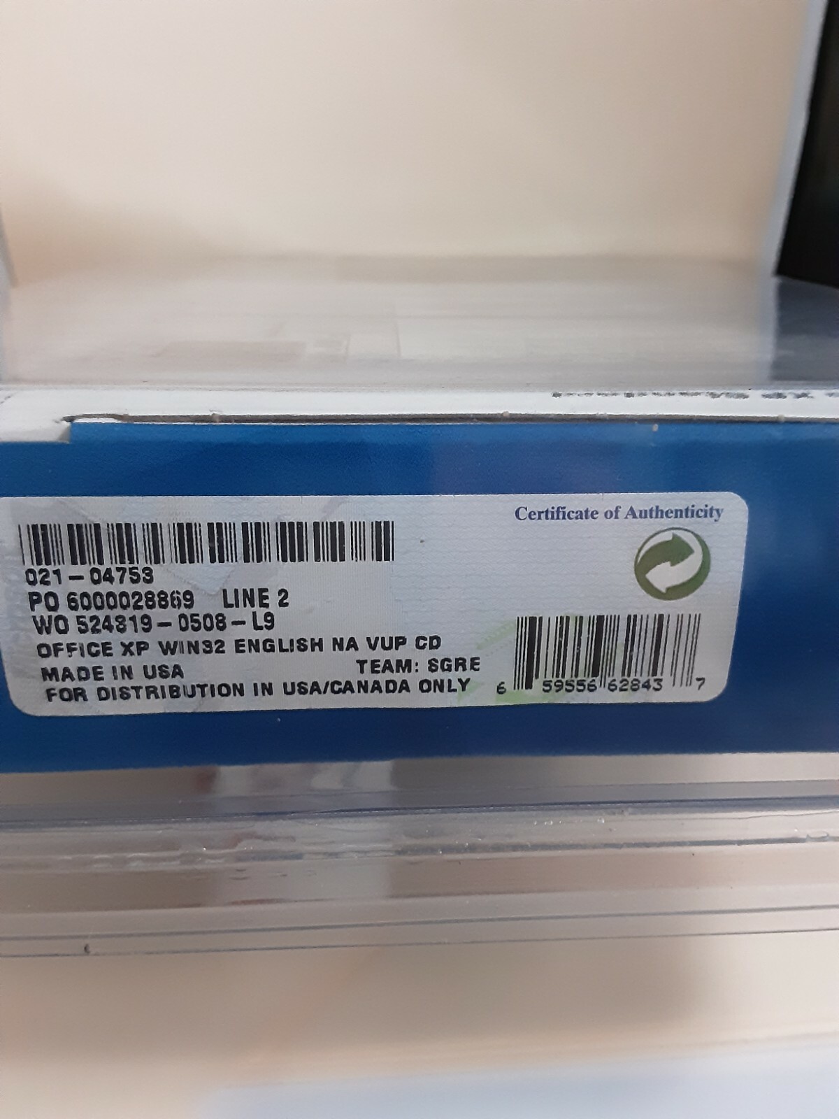 Microsoft Office XP Standard 2002 Upgrade _ Sealed
