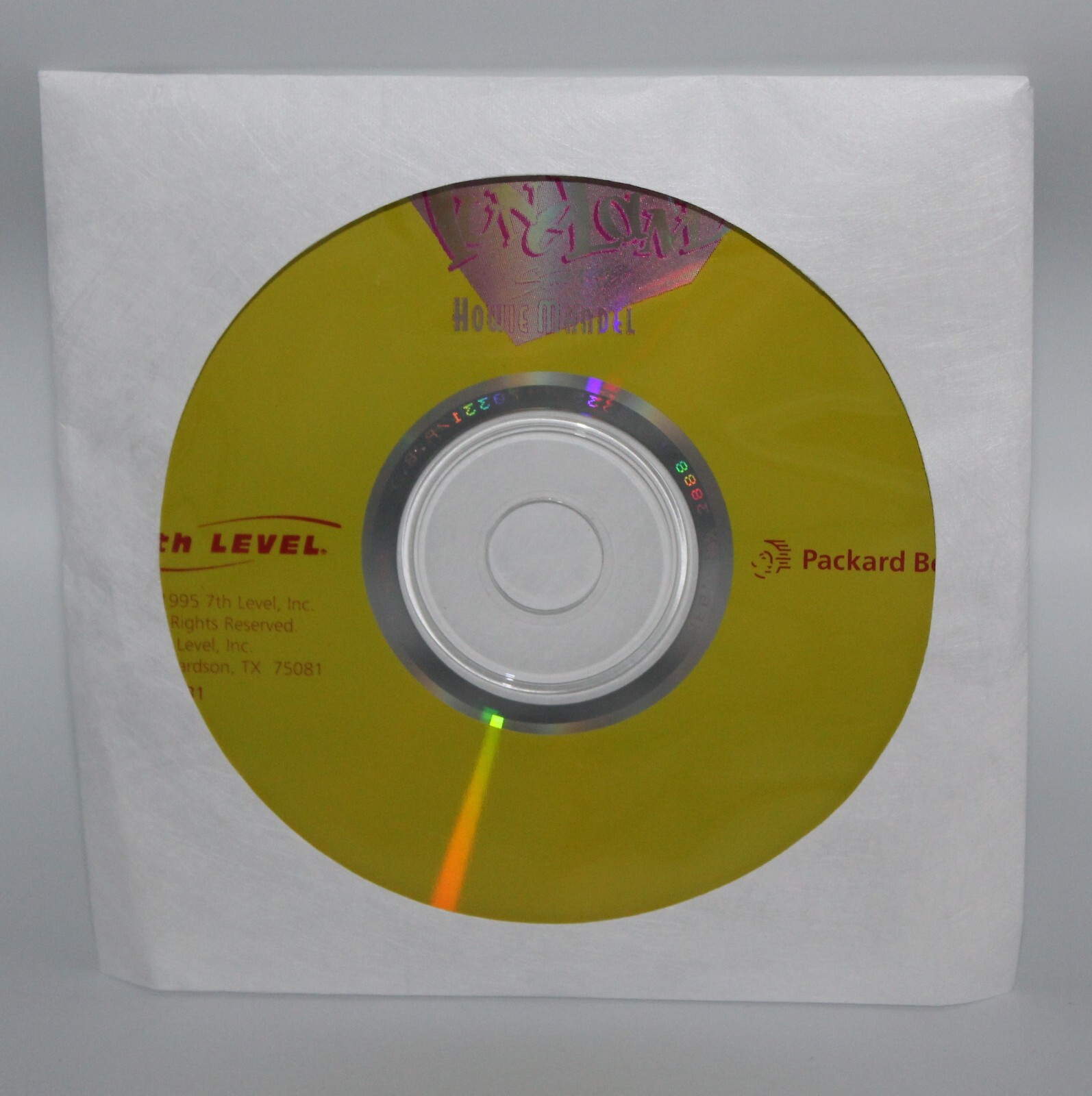 Tuneland Vintage Video Game CD Starring: Howie Mandel 7th Level Windows PC 1995