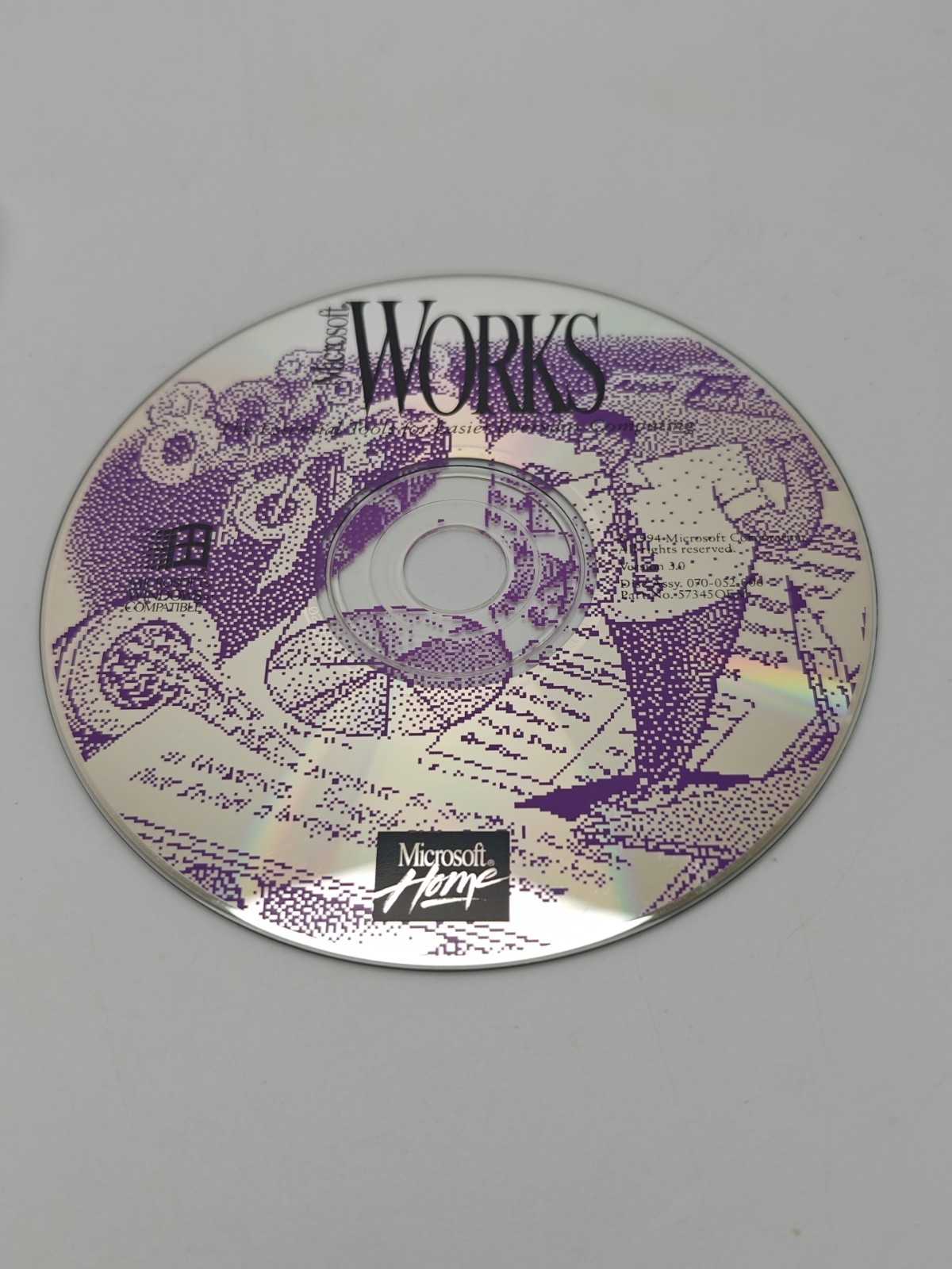 Factory Sealed Microsoft Works 9 Installation CD 9.0 Dell Software – Pristine