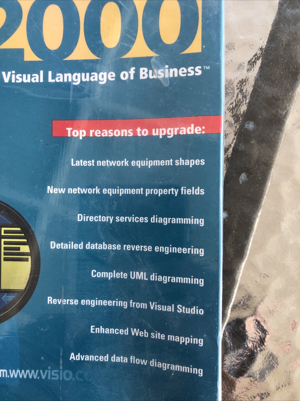 Visio 2000 Professional Upgrade New Standard Visual Graphical Software Sealed