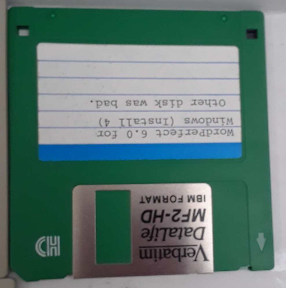 13 Assorted Word perfect 6.0 for DOS 3.5 in Floppy Disks Vintage Programs
