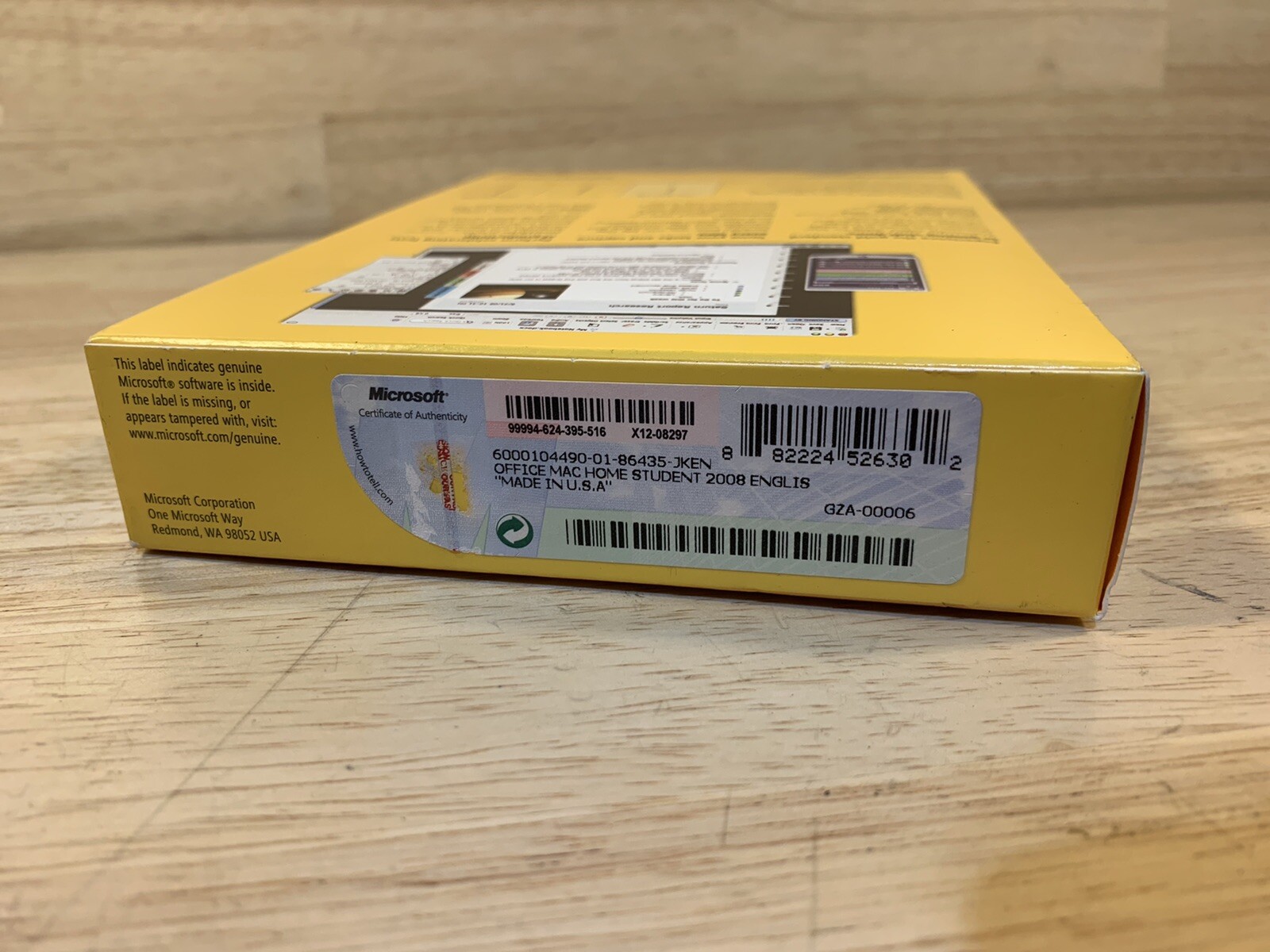 Microsoft Office 2008 Home and Student Edition for Mac