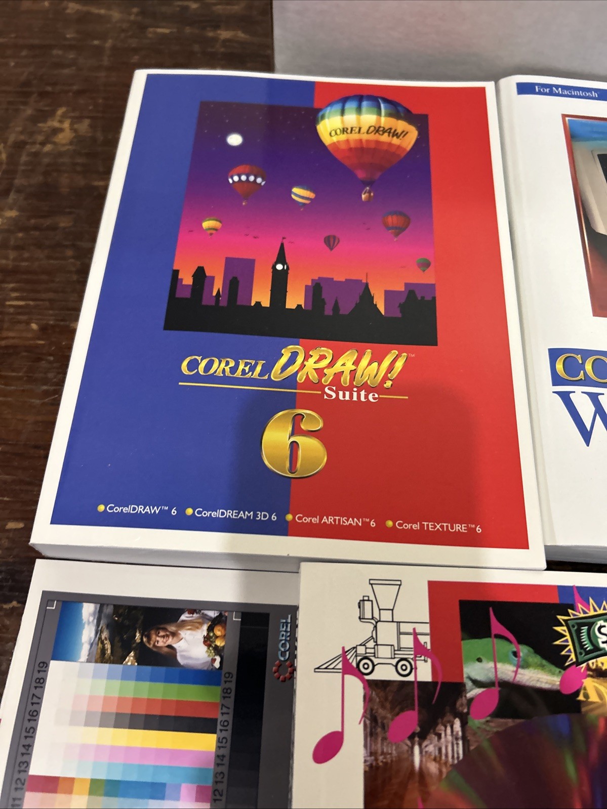 Corel Draw Suite 6 Macintosh Mac Vintage Complete Rare 1996